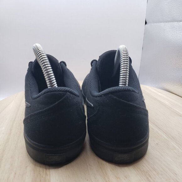 NIKE SB Check Solarsoft 921463-001 Black Canvas Casual Shoes/Sneakers Size 8 - Picture 5 of 7